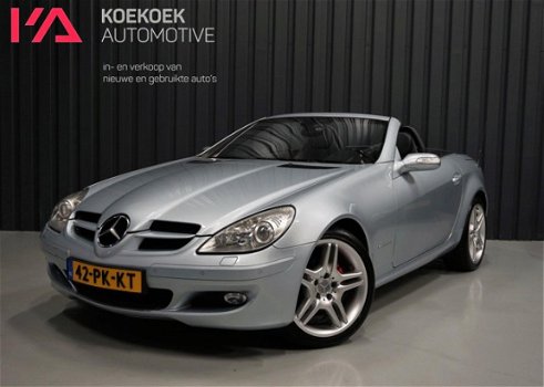 Mercedes-Benz SLK-klasse - 1.8 SLK200 Aut AMG Velgen Leder Xenon Airco Roadster - 1