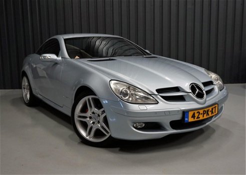 Mercedes-Benz SLK-klasse - 1.8 SLK200 Aut AMG Velgen Leder Xenon Airco Roadster - 1