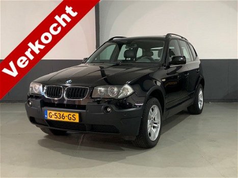 BMW X3 - 2.5i Executive Young Timer Panoramadak / Xenon / Navi / Leder - 1