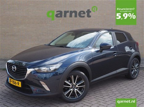 Mazda CX-3 - 2.0 120pk SkyActiv-G 120 TS+ | Navi | Airco | Cruise | Pdc | Lichtmetaal | Nieuwprijs € - 1