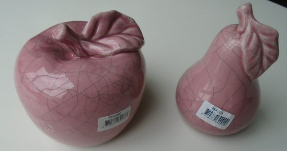 APPEL EN PEER ROSE MET CRAQUELÉ OLD LOOK NIEUW - nr. 1