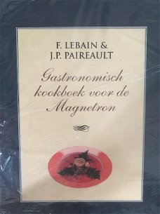 Gastronomische kookboek voor de magnetron