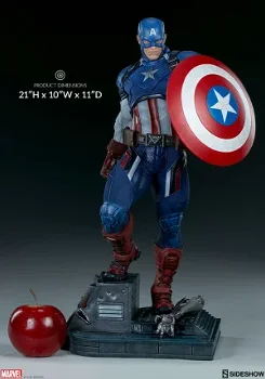 Sideshow Captain America Premium Format - 0