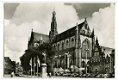 S104 Haarlem Grote of St. Bavokerk met standbeeld L.J. Coster. - 1 - Thumbnail