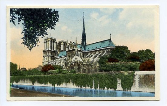 S137 Parijs Notre Dame Kunstkaart / Frankrijk - 1