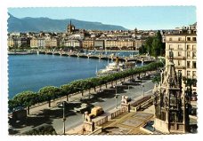 S144 Geneve Monument Brunswick et vue sur la ville / Zwitserland