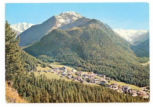 S147 Pontresina mit Piz Palu und Rosegtal / Duitsland - 1