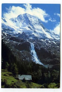 S151 Hinteres Lauterbrunnental mit Breithorn und Schmadridachfall / Zwitserland - 1