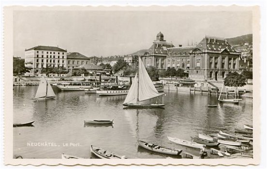 S170 Neuchatel - Le Port - Haven / Zwitserland - 1