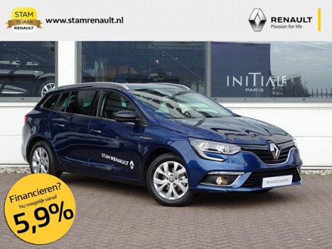 Renault Mégane Estate - 1.5 dCi 110pk Limited Navig., Climate, Cruise, Lichtm. velg - 1