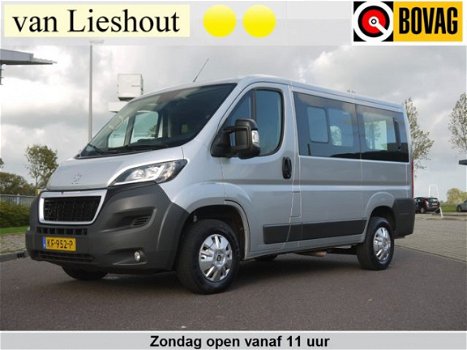 Peugeot Boxer - 330 2.0 BlueHDI L1H1 Premium PRIJS IS EX BTW 9-Persoons Climate - 1