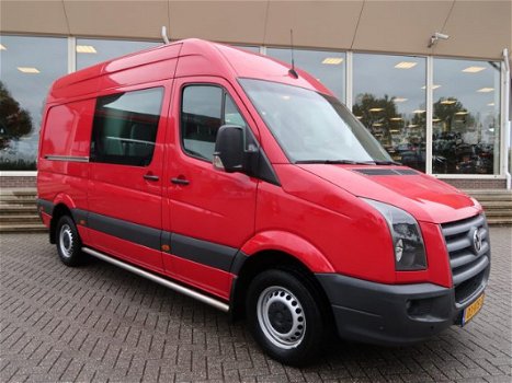 Volkswagen Crafter - 35 2.5 TDI AUT. L2H2 DUBBEL CABINE + 2 SCHUIFDEUREN / AIRCO *MARGE - 1