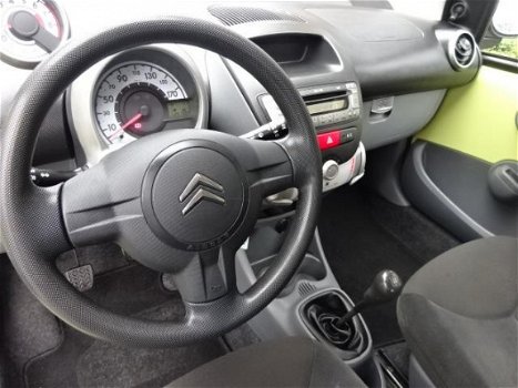 Citroën C1 - 1.0 12V Ambiance, geel/groen/lemon, airco, nieuwe koppeling, APK tot 09/2020 en NAP uit - 1