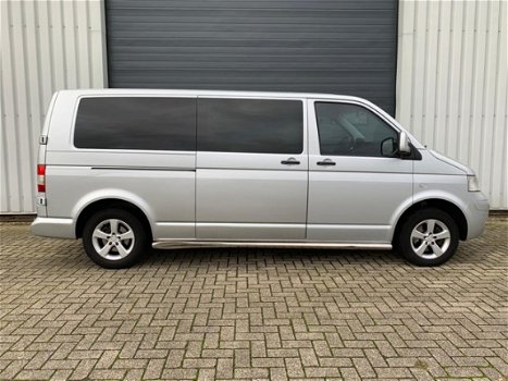 Volkswagen Transporter - 2.5 TDI 340 Trendline DC NETTE BESTELWAGEN, AIRCO, RIJDT GOED, DSG DUBBELE - 1