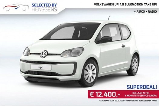 Volkswagen Up! - 1.0 BMT take up [Airco + Radio] RIJKLAAR - 1