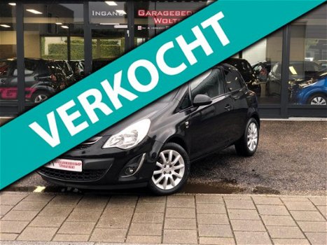 Opel Corsa - 1.4-16V Anniversary Edition HALF LEDER AIRCO STUURVERWARMING STOELVERWARMING NIEUWE APK - 1