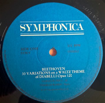 LP - Beethoven, piano Charles Rosen - 2