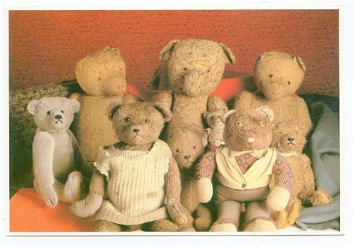 S194 Beren The Teddies Ansichtkaart - 1