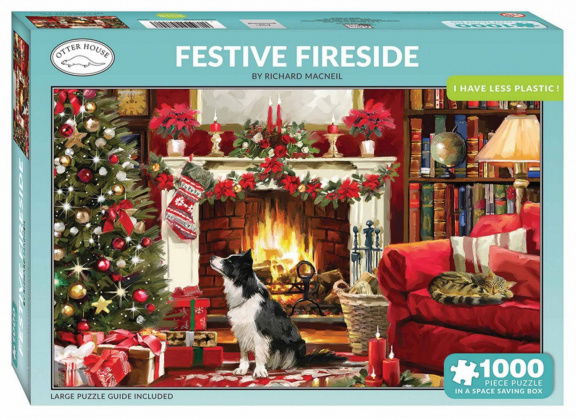 Otter House - Festive Fireside - 1000 Stukjes - Afbeelding 2