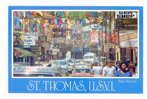 T020 St. Thomas USVI Mainstreet / Amerika - 1