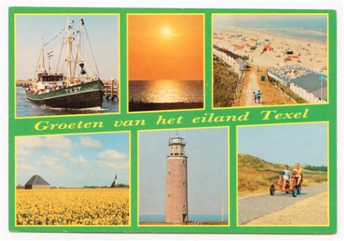 T024 Texel / Boot en vuurtoren - 1