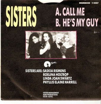 singel Sisters - Call me / He’s my guy - 2