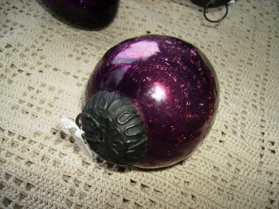 kerstballen groot en middel allen van glas - Afbeelding 2