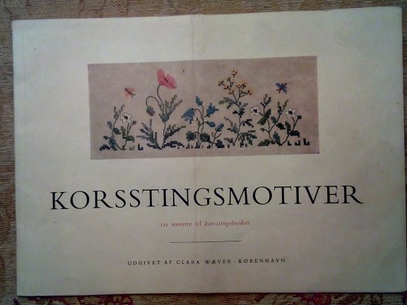 Eva Rosenstand, Clara Wæver Korsstingsmotiver 110 Monstr til korsstingsbroderi - nr. 1
