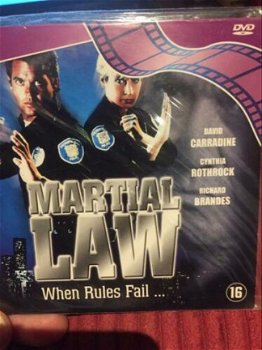 Martial Law (DVD) Nieuw/Gesealed oa met David Carradine - 1