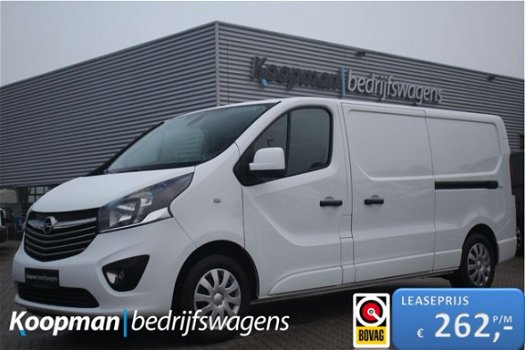 Opel Vivaro - 1.6CDTI 120pk L2H1 Edition EcoFlex | Airco | Cruise | Schuifdeur L+R | Lease 262, - p/ - 1