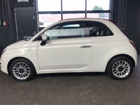 Fiat 500 C - 0.9 TwinAir Lounge *AIRCO*LEDER*LM-VELGEN - 1