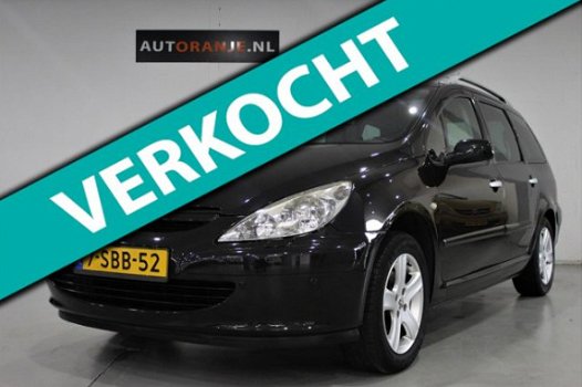 Peugeot 307 SW - 2.0 16V Automaat, Clima, Leer, PDC, Nette Staat - 1