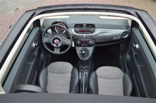 Fiat 500 - 500C 0.9 105PK Twin Air Cabrio Xenon Half-Leder Climatronic Park - 1