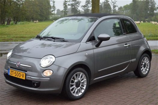 Fiat 500 - 500C 0.9 105PK Twin Air Cabrio Xenon Half-Leder Climatronic Park - 1