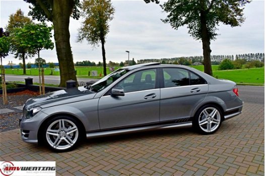 Mercedes-Benz C-klasse - 250 Avantgarde AMG pakket 204pk 2012 Schuifdak/Navi/Leder - 1