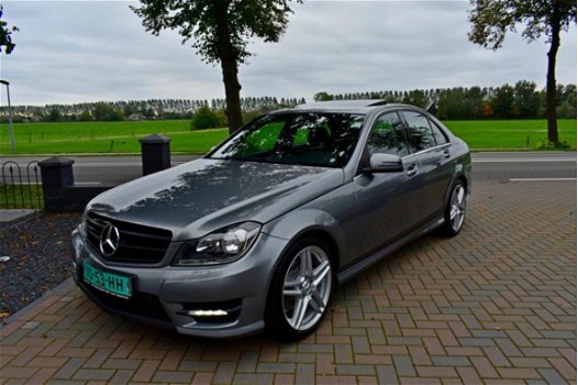 Mercedes-Benz C-klasse - 250 Avantgarde AMG pakket 204pk 2012 Schuifdak/Navi/Leder - 1