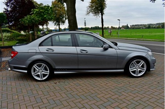 Mercedes-Benz C-klasse - 250 Avantgarde AMG pakket 204pk 2012 Schuifdak/Navi/Leder - 1