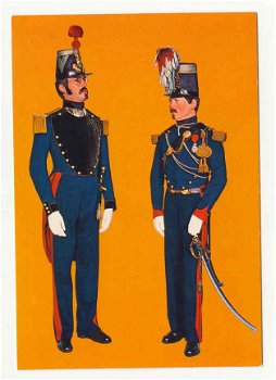 T064 Uniformes de la Monarchie de Juillet / Soldaat Militair - 1