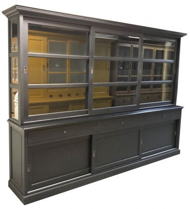 Buffetkast Lisse XL zwart - zwart 310 x 50/40 x 220cm - nr. 1