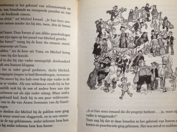 Astrid Lindgren - Michiel laat de poppetjes dansen - hardcover - Afbeelding 2