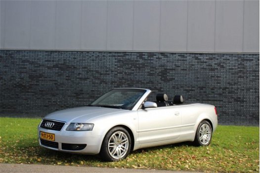 Audi A4 Cabriolet - 3.0 V6 quattro Pro Line Cabrio, Automaat, Leder, Youngtimer - 1