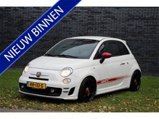 Fiat 500 Abarth - 1.4-16V Esseesse 160pk Unieke sportieve uitvoering in top staat zwart lederen bekl