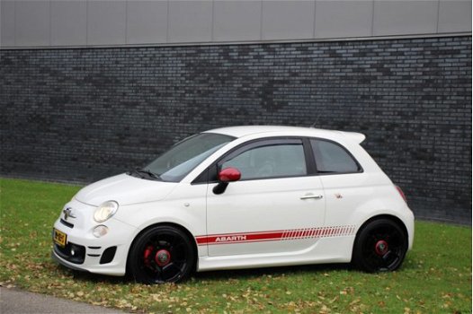 Fiat 500 Abarth - 1.4-16V Esseesse 160pk Unieke sportieve uitvoering in top staat zwart lederen bekl - 1