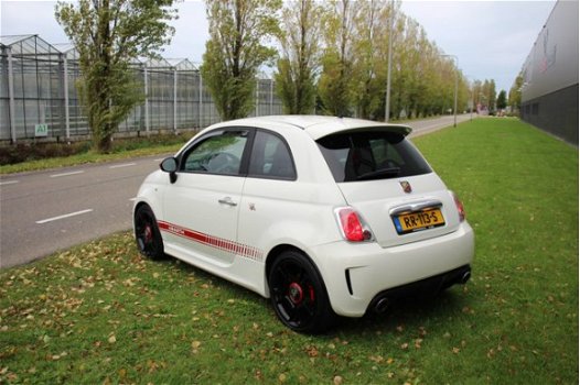 Fiat 500 Abarth - 1.4-16V Esseesse 160pk Unieke sportieve uitvoering in top staat zwart lederen bekl - 1