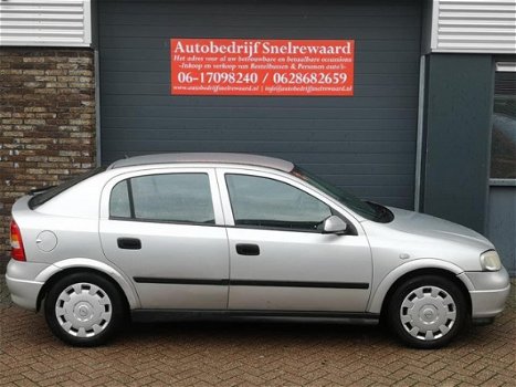 Opel Astra - 1.6 8V 5D 2003 Grijs Airco/Elek Pakket/APK & NAP - 1