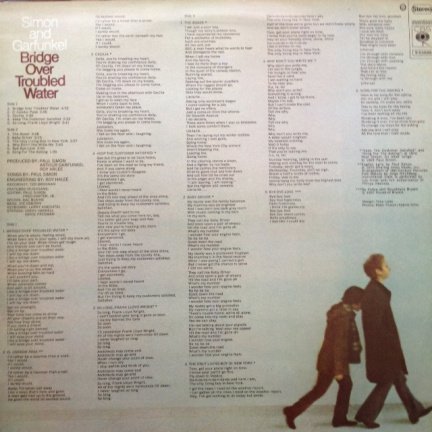 Simon and Garfunkel - Bridge over troubled water - LP 1970 - Afbeelding 2
