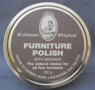 Craftsmans Original Furniture Polish, blik 150 gram. - 0