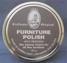 Craftsmans Original Furniture Polish, blik 150 gram.