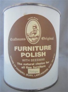 Craftsmans Original Furniture Polish, blik 150 gram. - 1