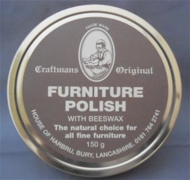 Craftmans Original Furniture Polish, bus 700 gram. - 1